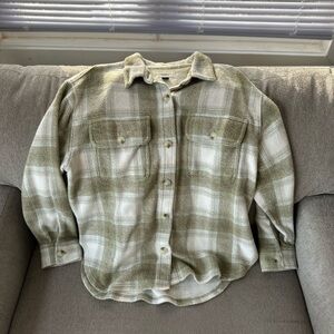 American Eagle Outfitters Plaid Shacket